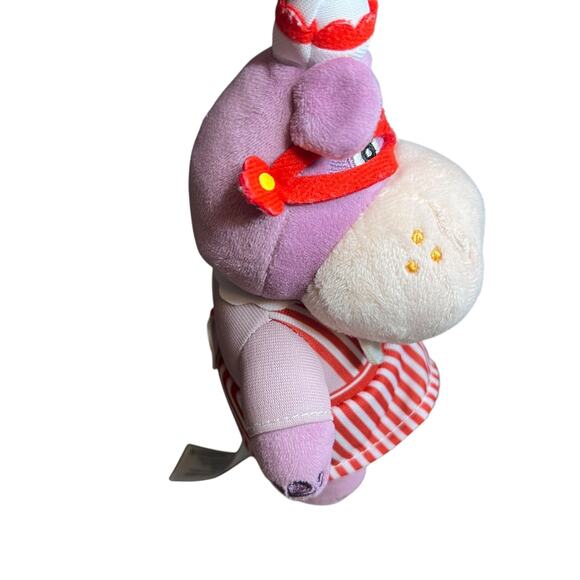 Disney Doc McStuffins 8" Hallie Hippo Plush Purple Toy Stuffed Animal - Picture 5 of 6